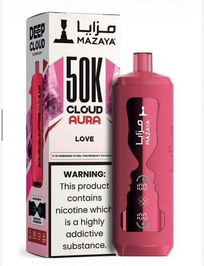 Mazaya Cloud AURA 50000 Puffs Disposable Vape