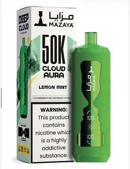 Mazaya Cloud AURA 50000 Puffs Disposable Vape