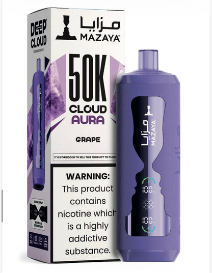 Mazaya Cloud AURA 50000 Puffs Disposable Vape