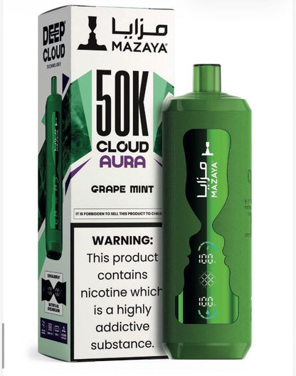 Mazaya Cloud AURA 50000 Puffs Disposable Vape