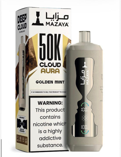 Mazaya Cloud AURA 50000 Puffs Disposable Vape