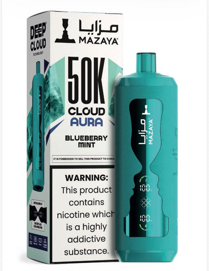 Mazaya Cloud AURA 50000 Puffs Disposable Vape