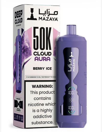 Mazaya Cloud AURA 50000 Puffs Disposable Vape