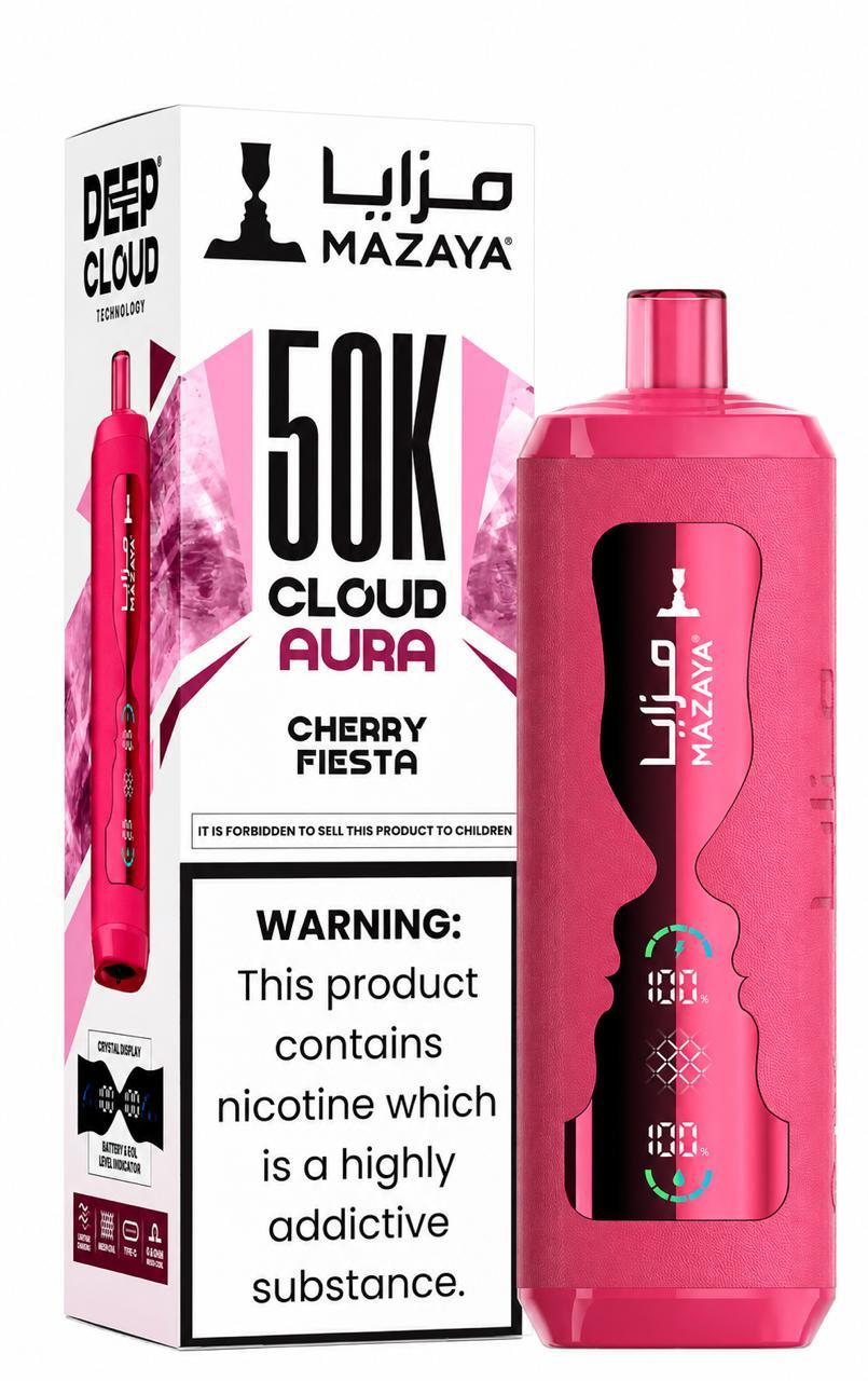 Mazaya Cloud AURA 50000 Puffs Disposable Vape
