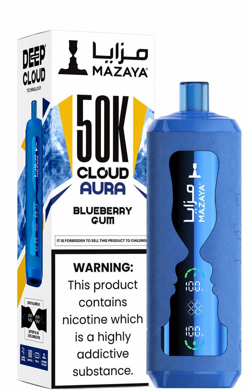 Mazaya Cloud AURA 50000 Puffs Disposable Vape