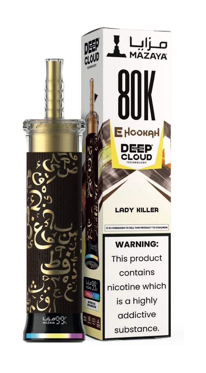 Mazaya Deep Cloud 80K Shisha Disposable Vape