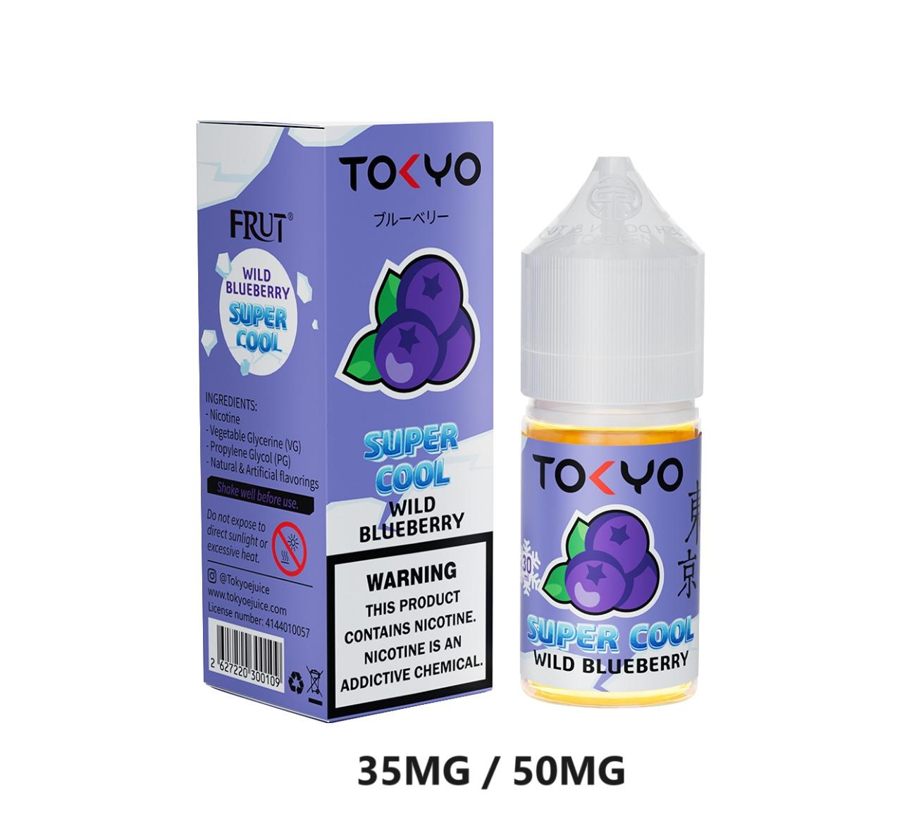 Tokyo Saltnic E-Liquid Classic Series 35mg/50mg 30 ml