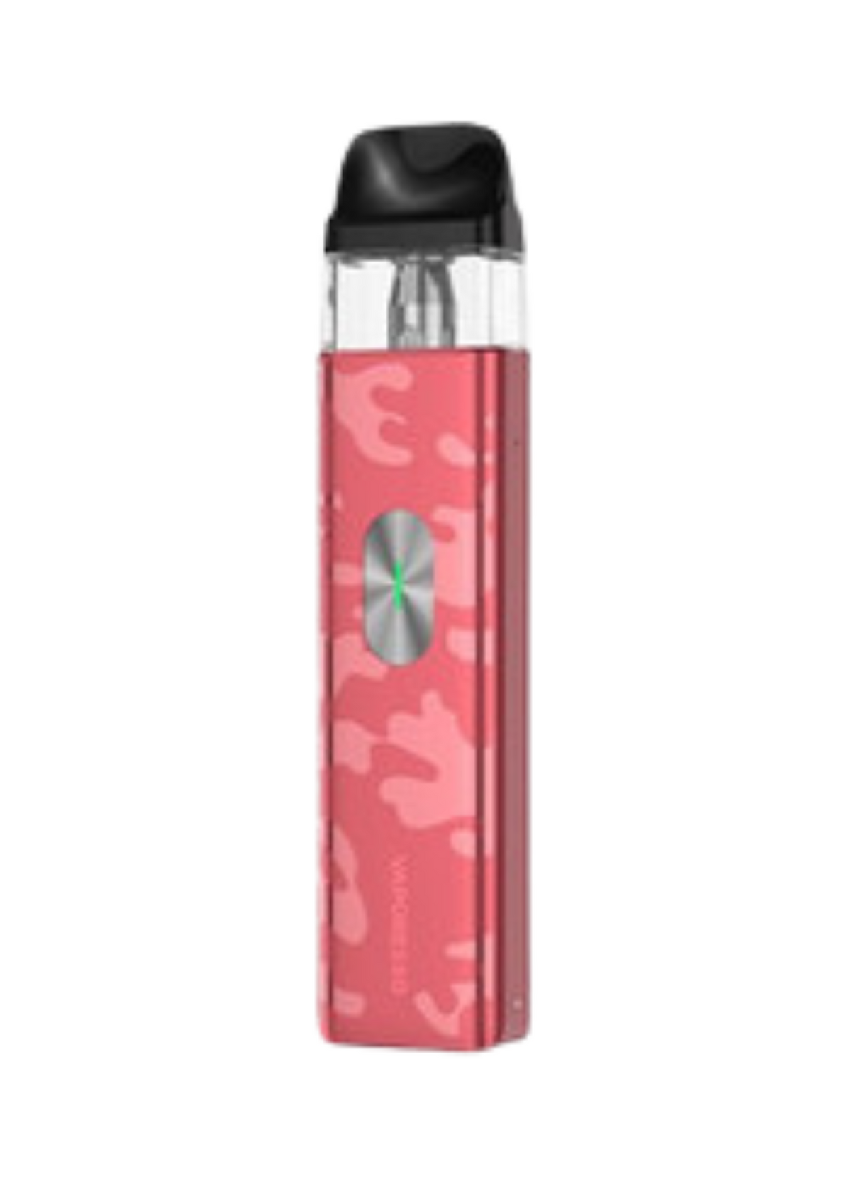 Vaporesso XROS 4 Mini Pod System Camo Red device on a white background
